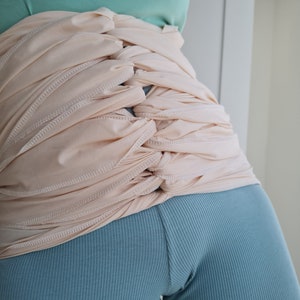 Faixa de barriga Bengkung, envoltório de barriga bengkung, pacote de cuidados pós-parto para nova mamãe, algodão de qualidade premium na Alemanha (Baviera)