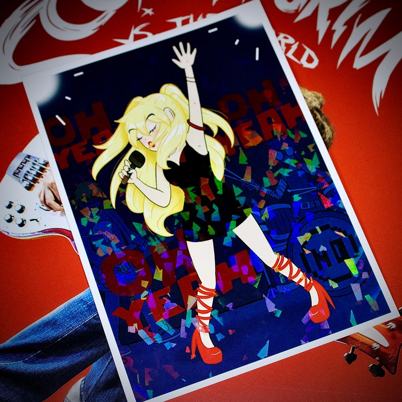 Envy Adams The Clash At Demonhead Print