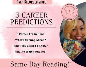 Career Predictions: 3-Question Video Tarot Reading