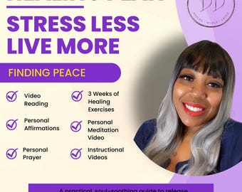 Personalized Healing Plan: Stress Less, Live More - 21 Day Healing Program