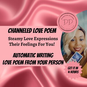 Carta de Amor Canalizada - Lectura Psíquica - Poema de Amor Canalizado - Carta de Amor - Mensajes Canalizados - Escritura Automática - Lectura de Amor - Poesía