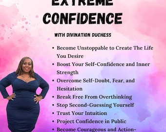 Live Coaching Sessions Via Zoom: Extreme Confidence - Single Session
