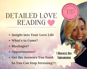 Detailed Love Tarot Video Reading - Same Day