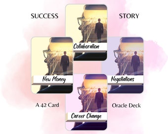 Success Oracle Cards: Finance & Career Guidance (Printable 42-Card Deck)