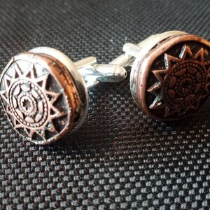 Brazen Sun Cufflinks