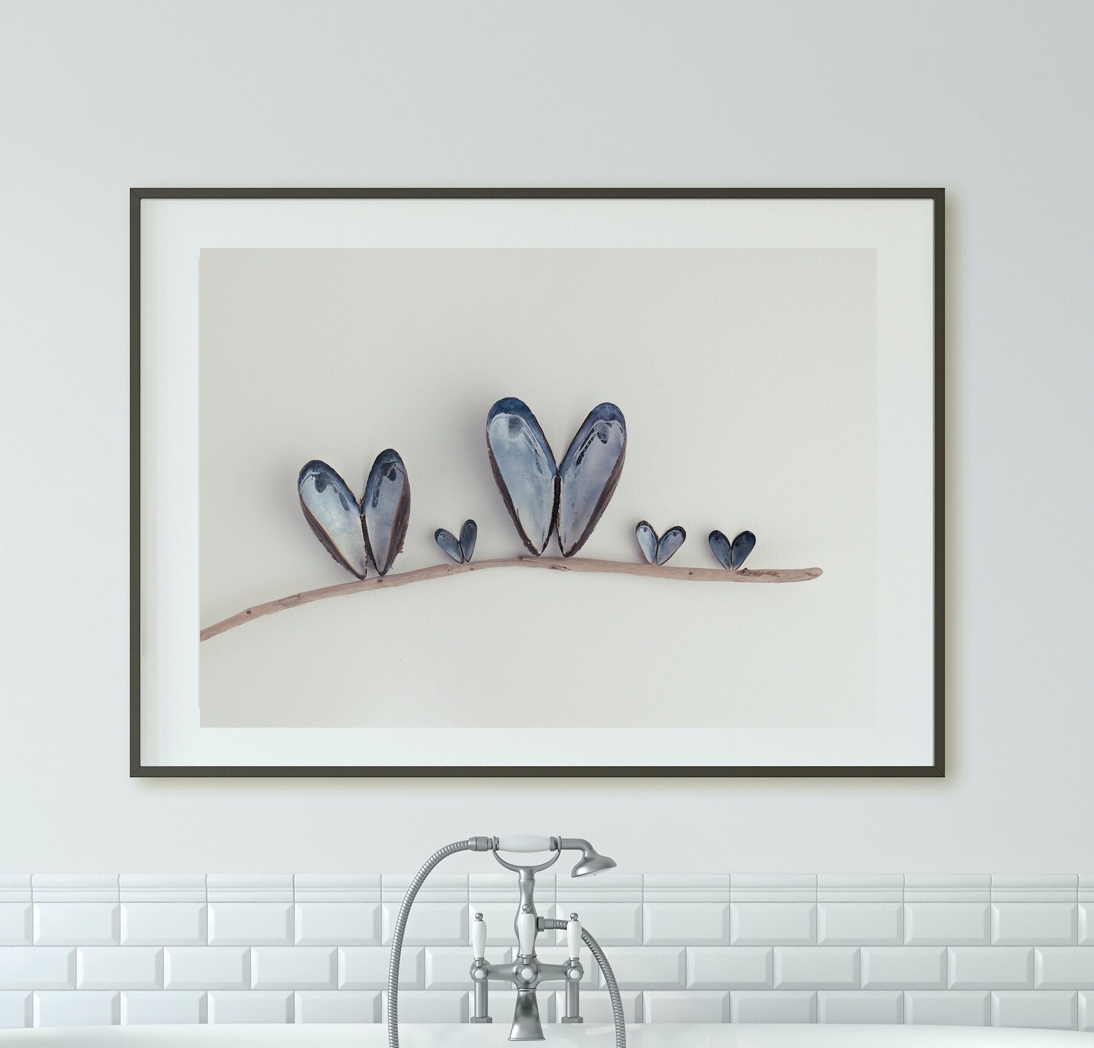 Digital Download Original Bathroom Print Shell Art Bathroom - Etsy UK