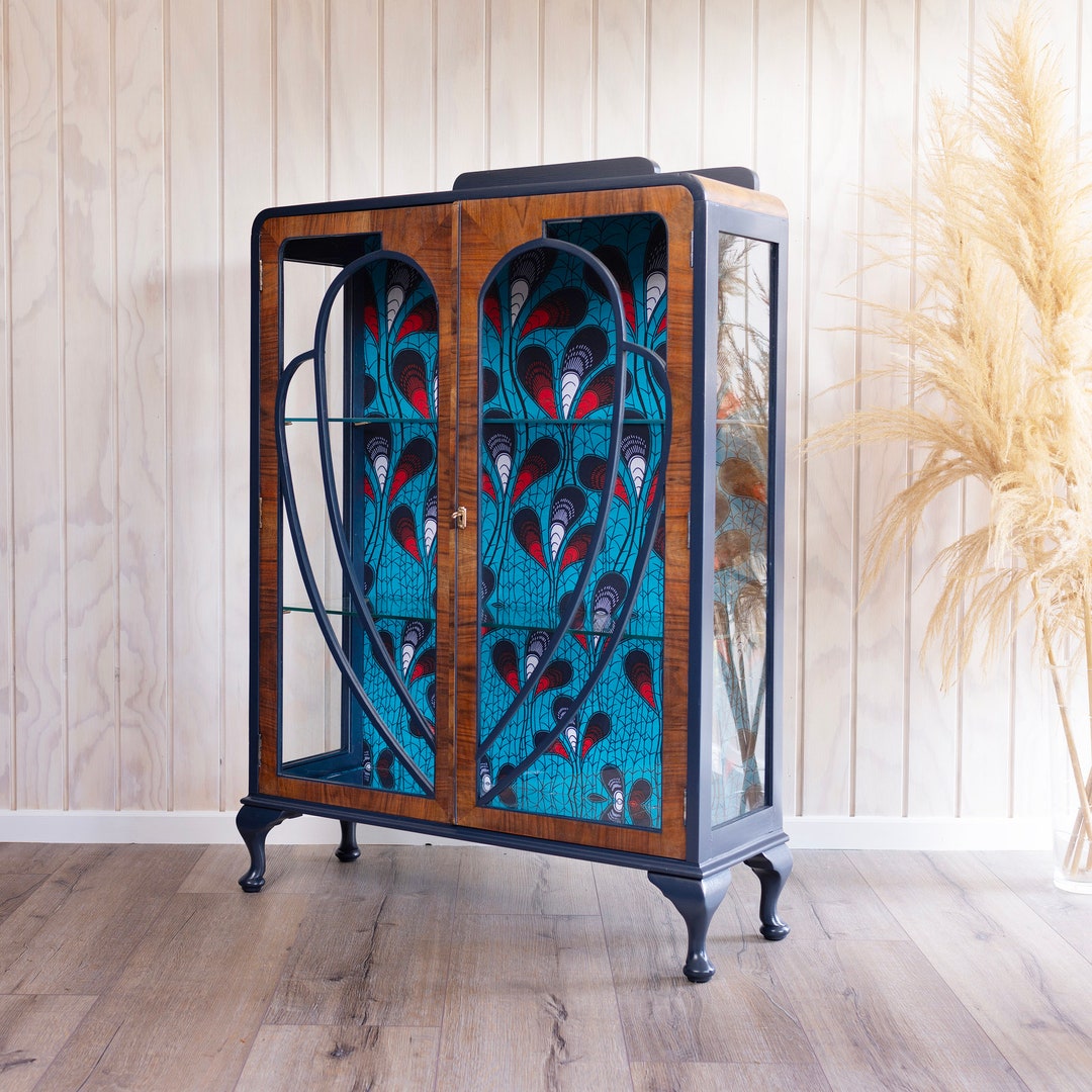 A Unique Art Deco Drinks Cabinet Distinguished by Its Heart - Etsy UK