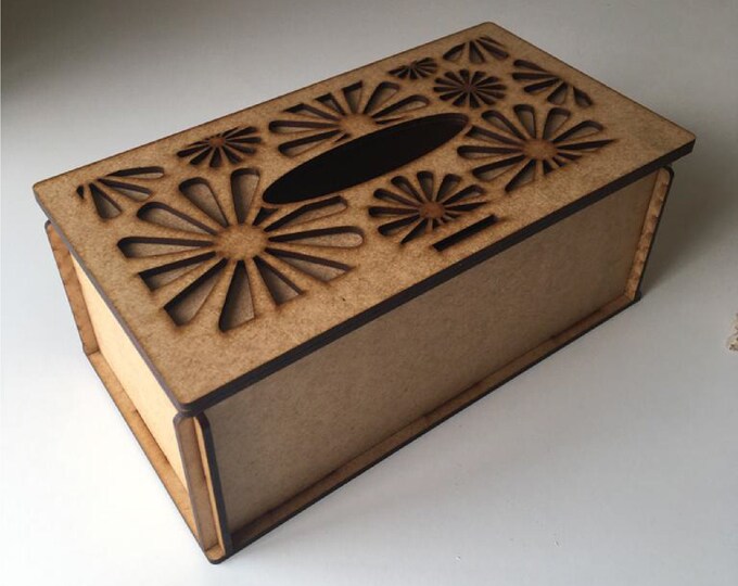 Tissue Box Svg File Tissue Paper Box SVG Bundle Tissue Box SVG Design Laser Cut Files CNC ...