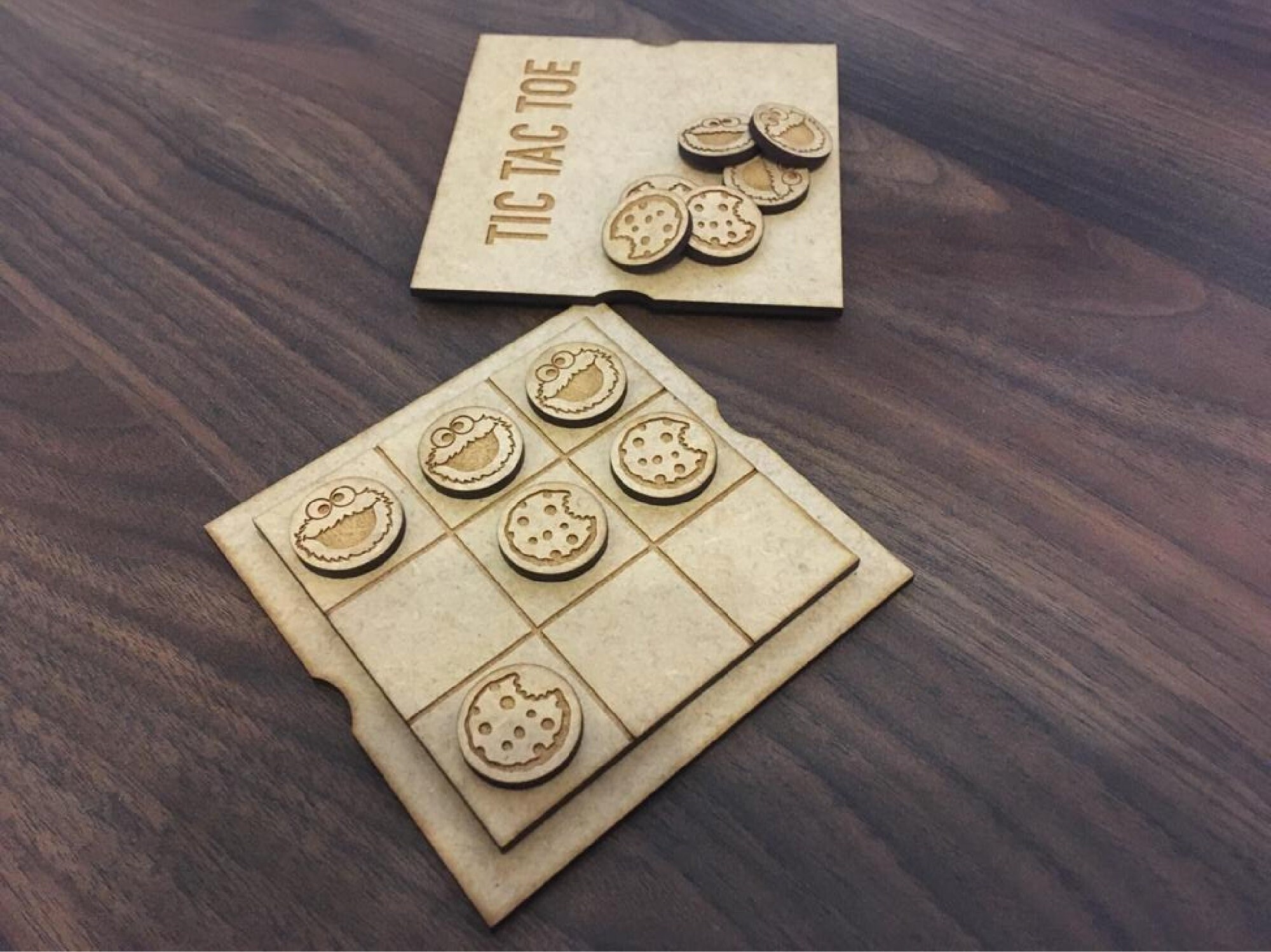 Tic Tac Toe Laser Cut Files SVG Cut File DXF Cut Files | Etsy