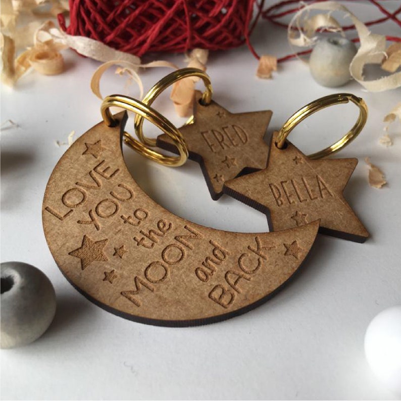 Mothers Day Keyrings Key Chains Laser Cut Files Laser Etsy