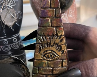 Aztec Eye Pyramid/ Eye of Protection/Altar/Eye of Ra/Eye of Providence