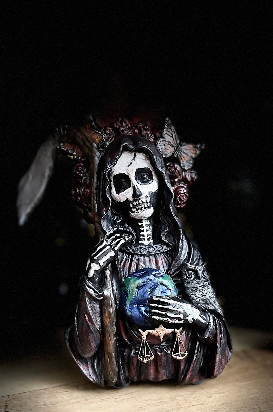 Our Lady of Holy Death Canvas sold by Chunping-Jersey | SKU 42420691