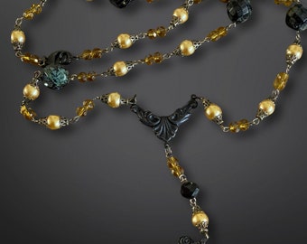 Dagger Cross Rosary