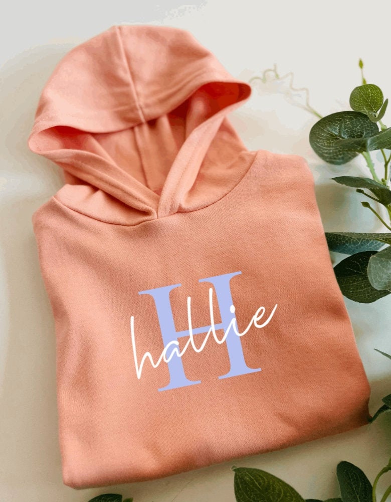 Cute Hoodie Sweater Pullover With Printed Letters & Mix Colors - Soft Cotton Sweatshirt For Casual Wear - View #6