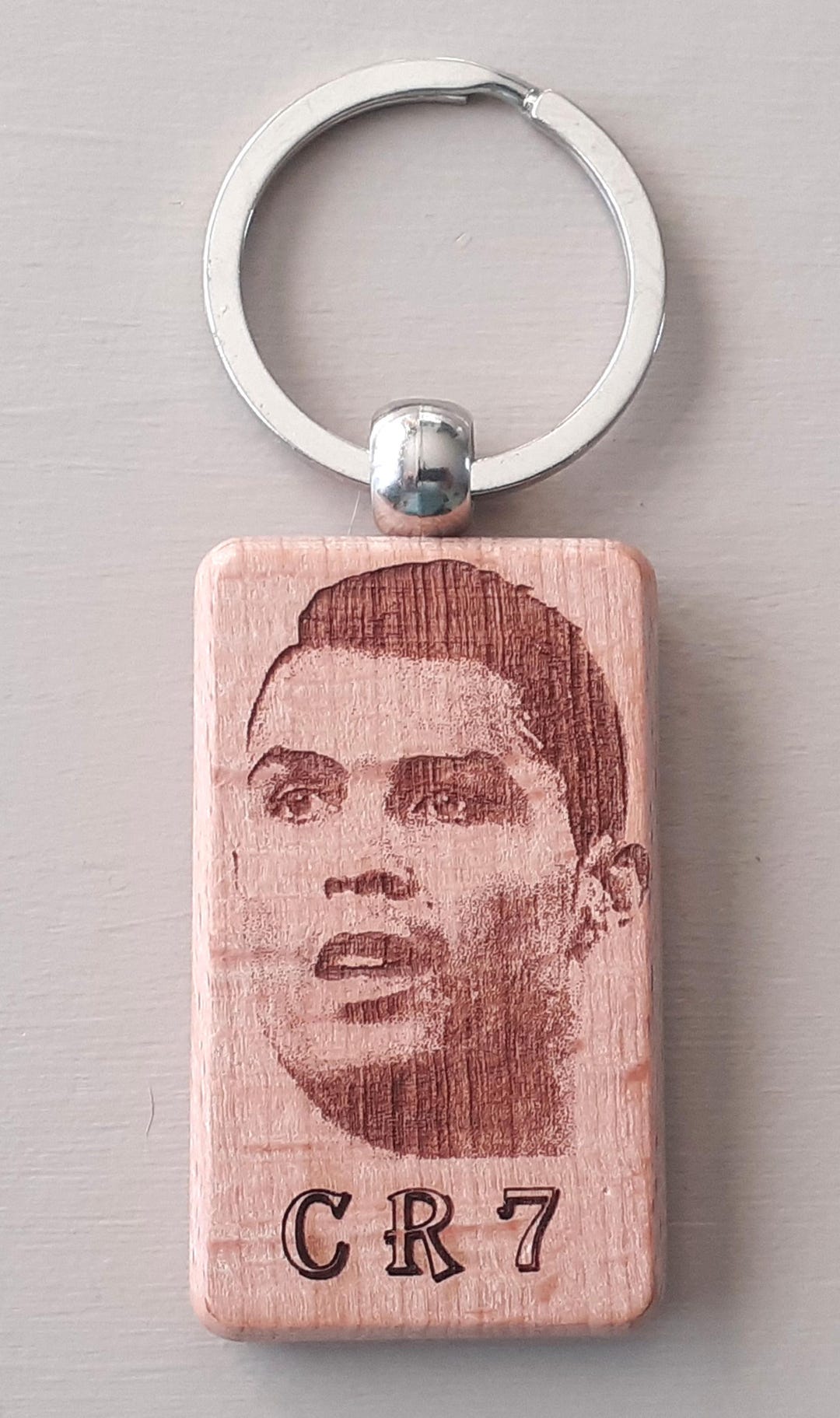 Customizable Cristiano Ronaldo Keychain - Etsy