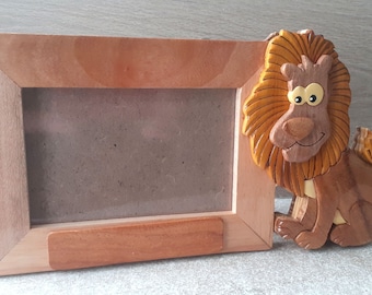 customizable wooden photo frame