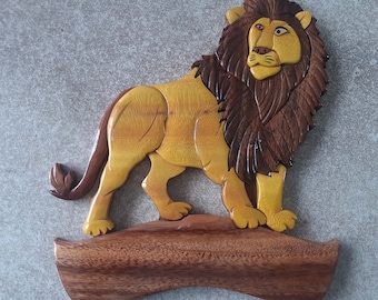 plaque de porte du lion personnalisable