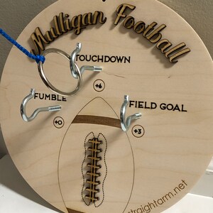 Mulligan Football Ring Toss Game