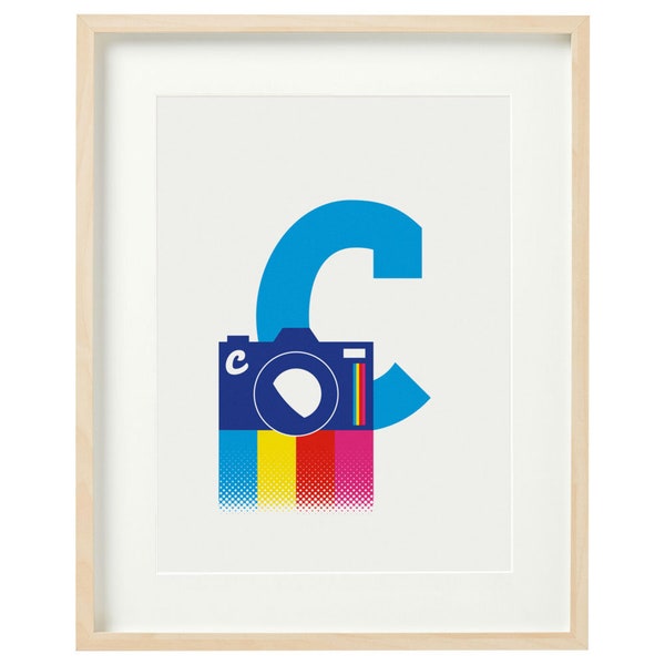 Letter C Wall Art Etsy UK