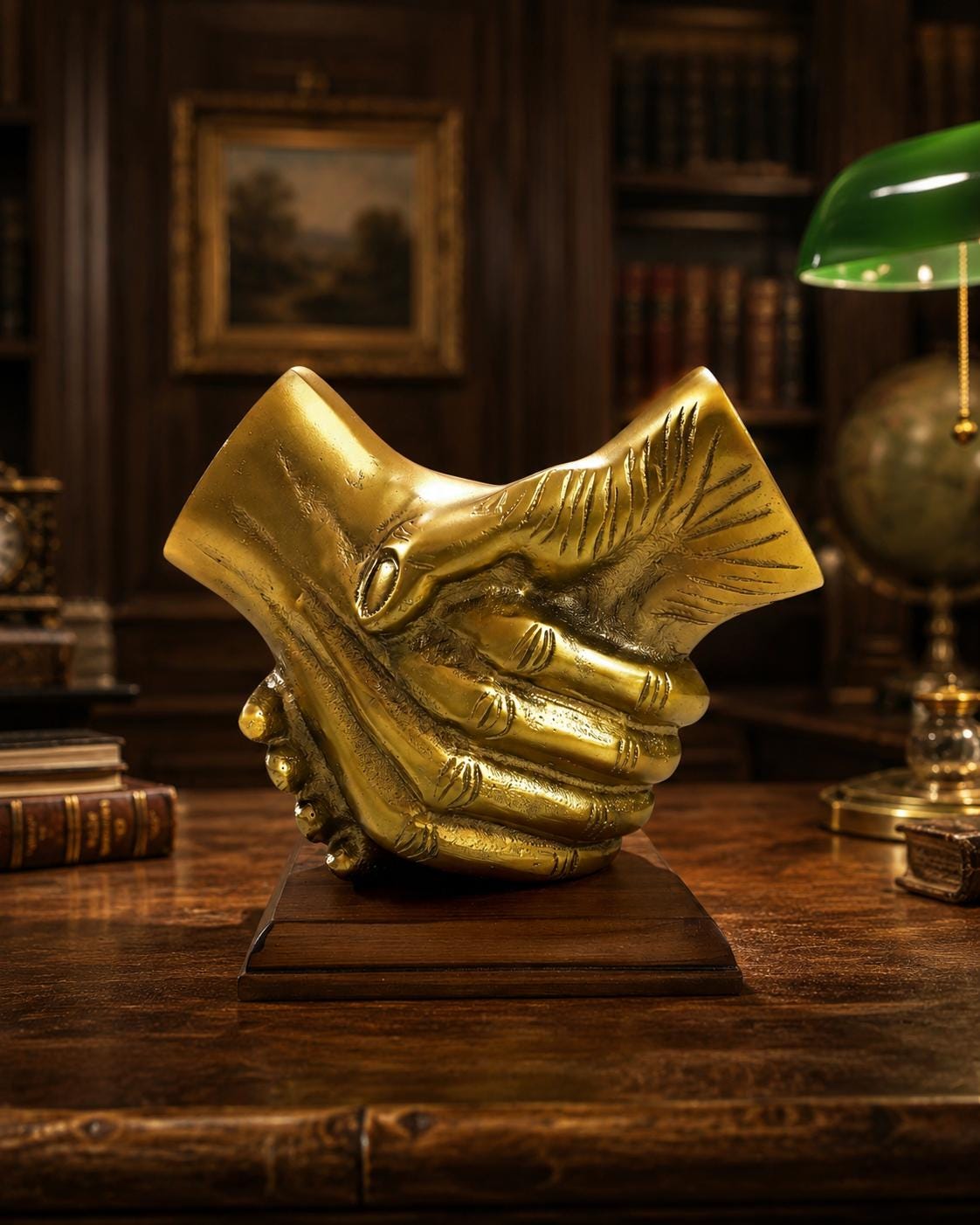 Handshake statue - Etsy 日本