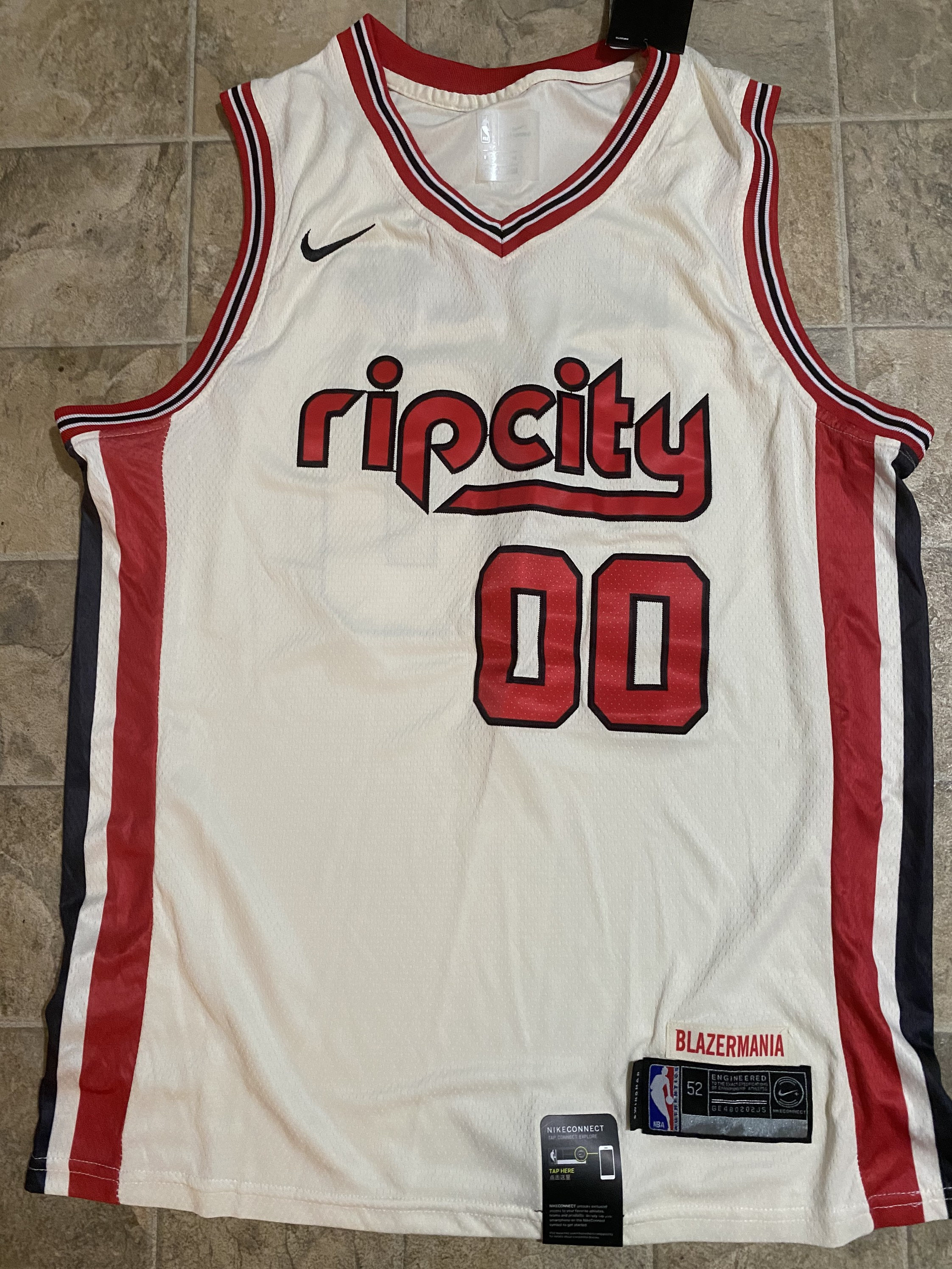 Carmelo Anthony Portland Trail Blazers White Jersey