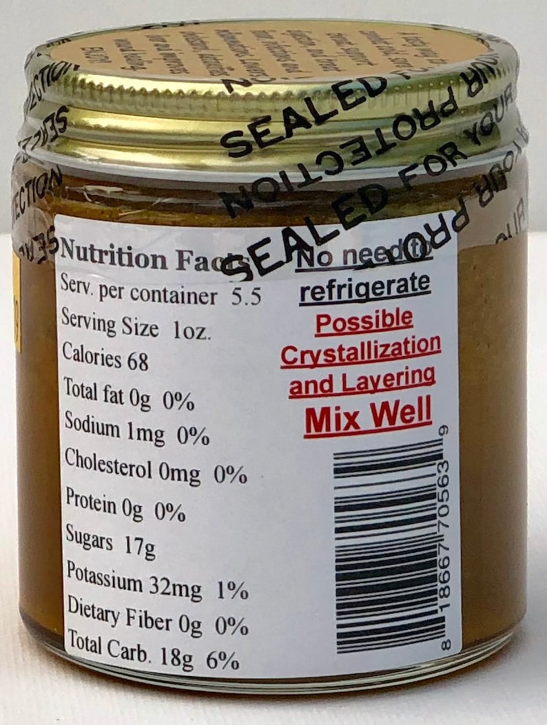 Ginger Turmeric Honey Bomb 5.5oz. Etsy