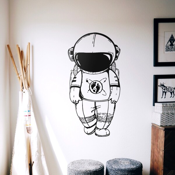 Astronaut Wall Art Etsy