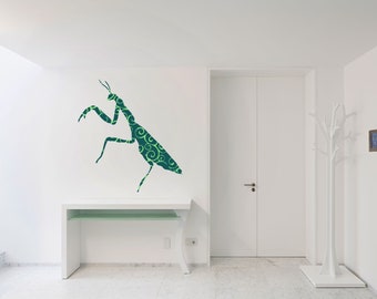 Praying Mantis Decal Just Pray HomeLaptopComputerTruckCar Bumper Sticker Decal Di Cut Decal
