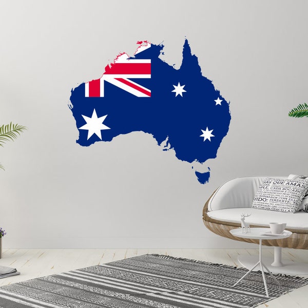 Australia Flag Decal Etsy