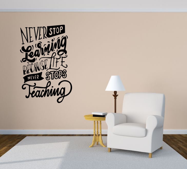 Quote Wall Sticker Decal Art Transfer Graphic Stencil Vinyl Home Decor Large qu6 