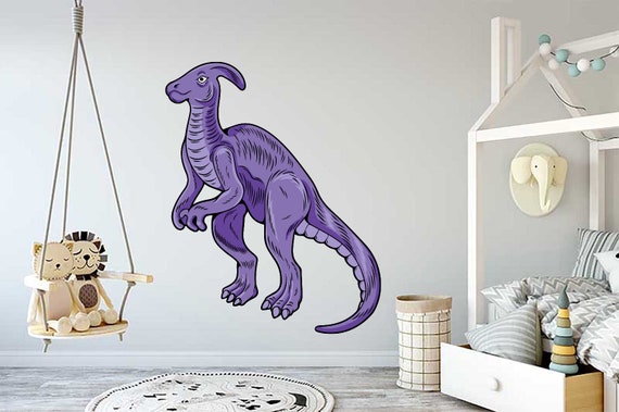 Parasaurolophus Dino Dinosaur Cartoon Nursery Kids Room Car - Etsy