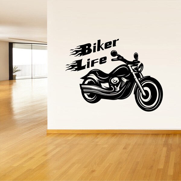 Large Motorcycle Wall Decor Etsy