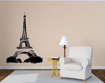 Paris France Eiffel Tower Travel Country Wall Sticker Vinyl Decal Mural Art Decor LP8643