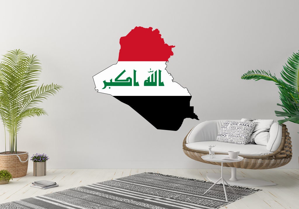 Buy Flag of Iraq - Die cut stickers - StickerApp