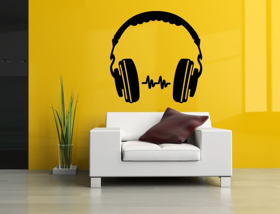 Headphones Music Stickers, Unique Designs