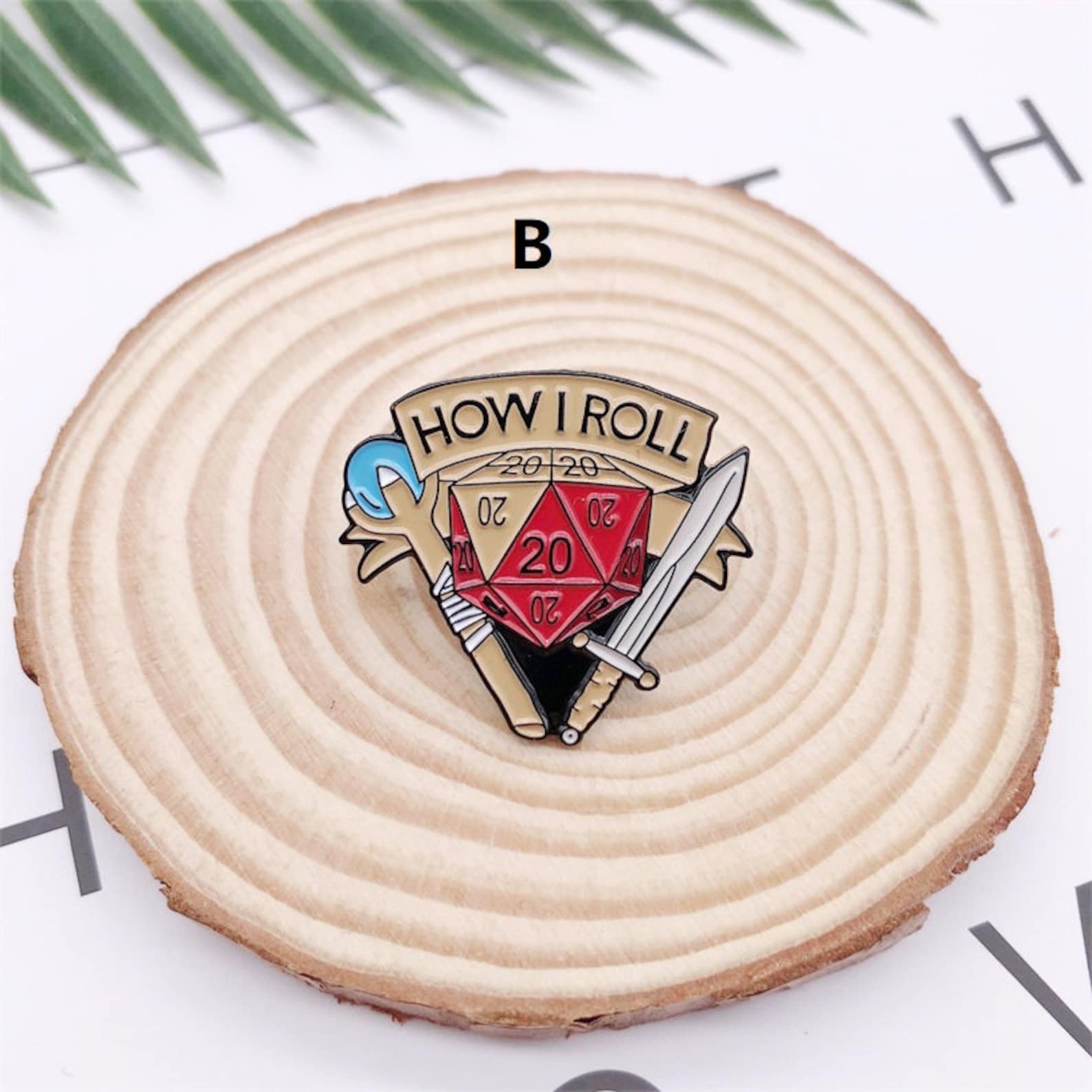 Dungeons And Dragons Pin-DND Enamel Pin-DND Pin-Anime Enamel | Etsy