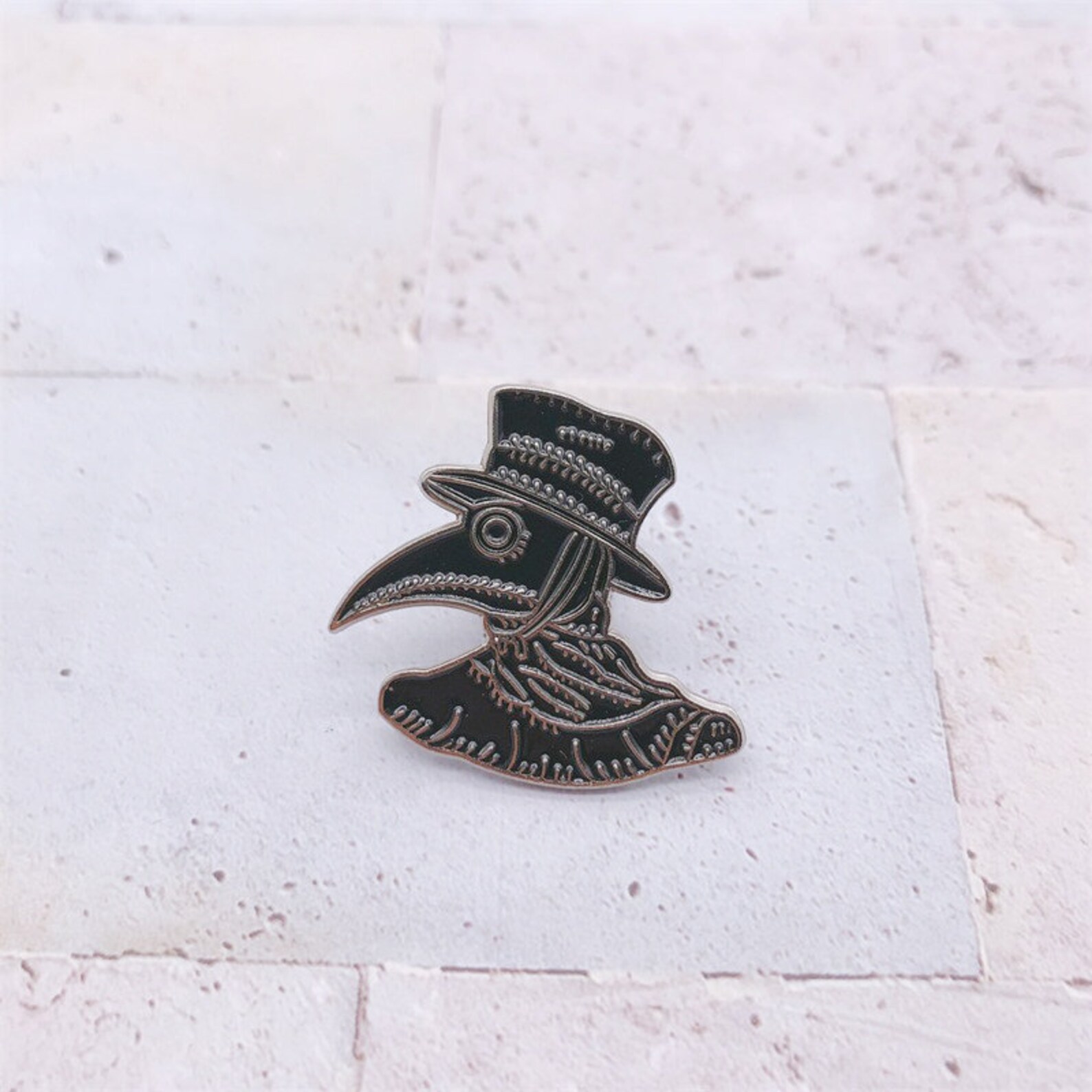 Plague Doctor Pin-Medical Enamel Pin-Medical Pin-Punk Enamel | Etsy