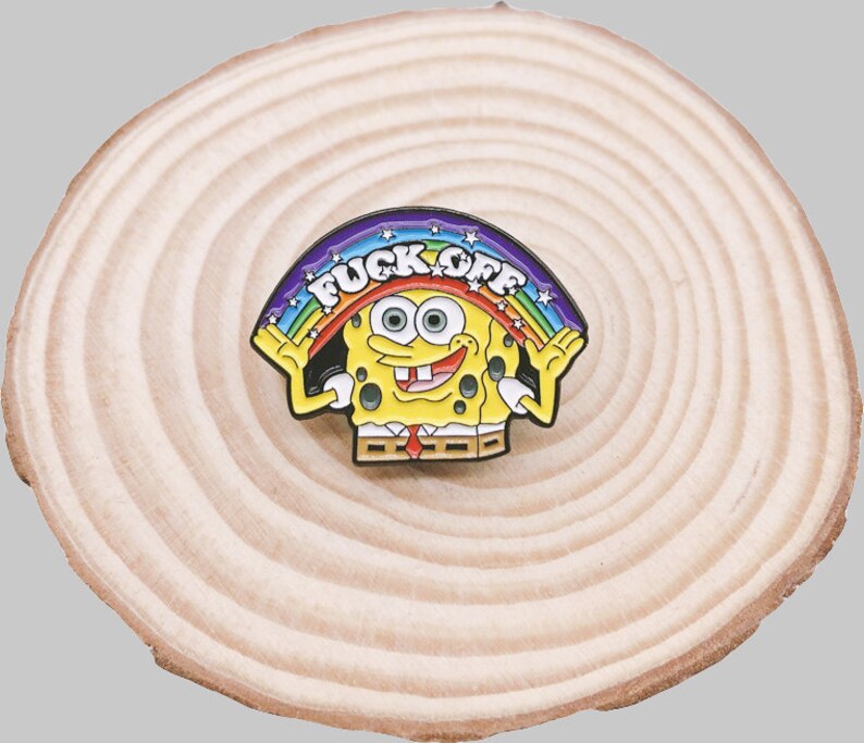 Spongebob Pin-Spongebob Enamel Pin-Sesame Street Favors-Anime Enamel Pin-Anime Pins-Anime Pin-Lapel Pin-Enamel Pin Set-Pins For Backpacks