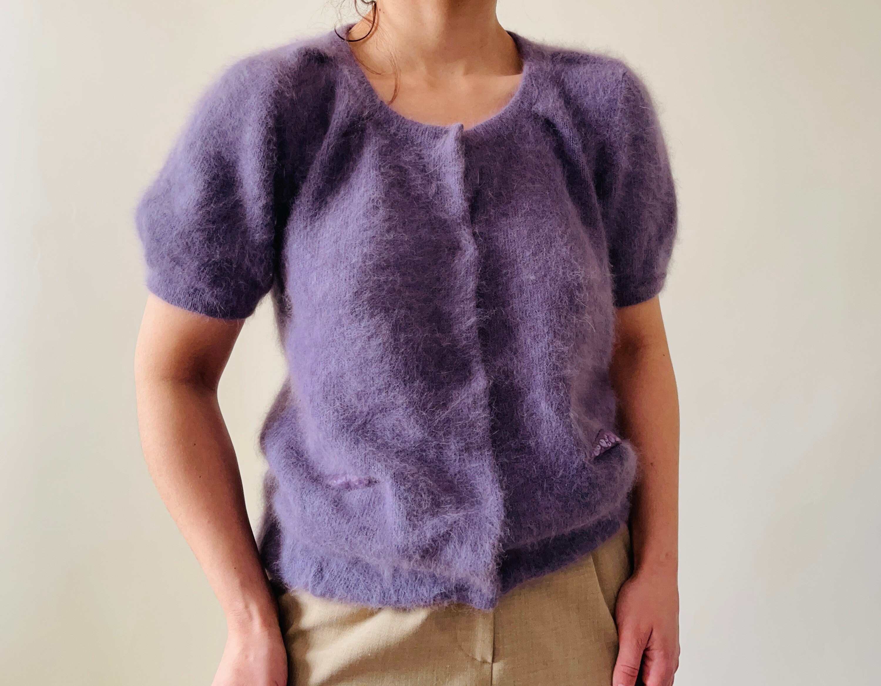 Angora Wool Sweater - Etsy