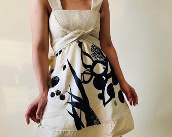 sachin and babi light blue dress 1st Empire Dress in Black and Gold Silk