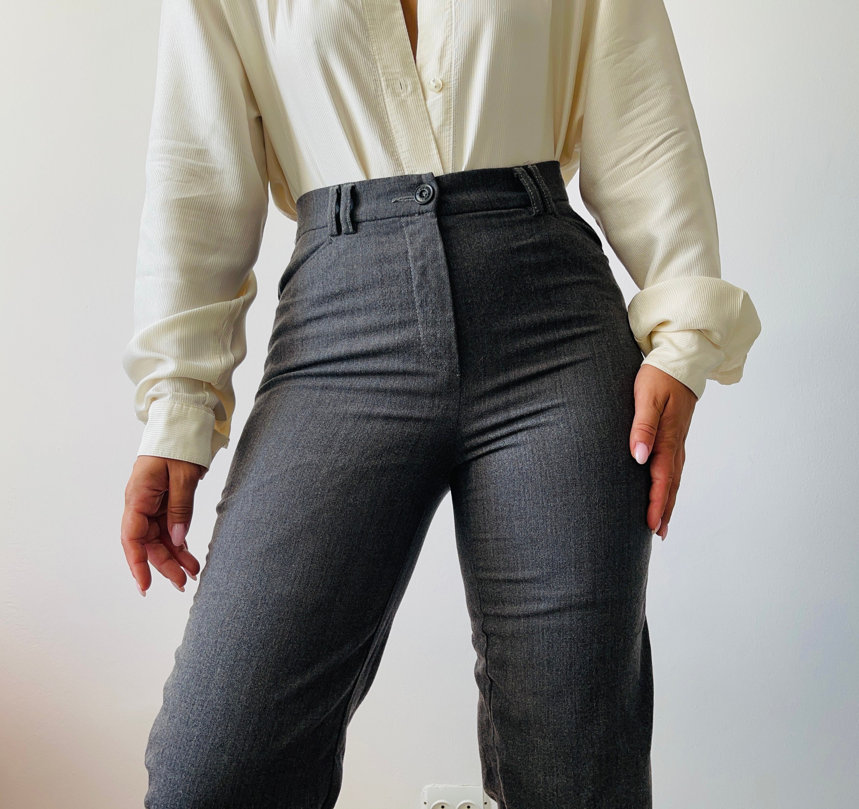 コンビニ受取対応商品】 専用です na.e Two Tacks Wool Slacks ウール