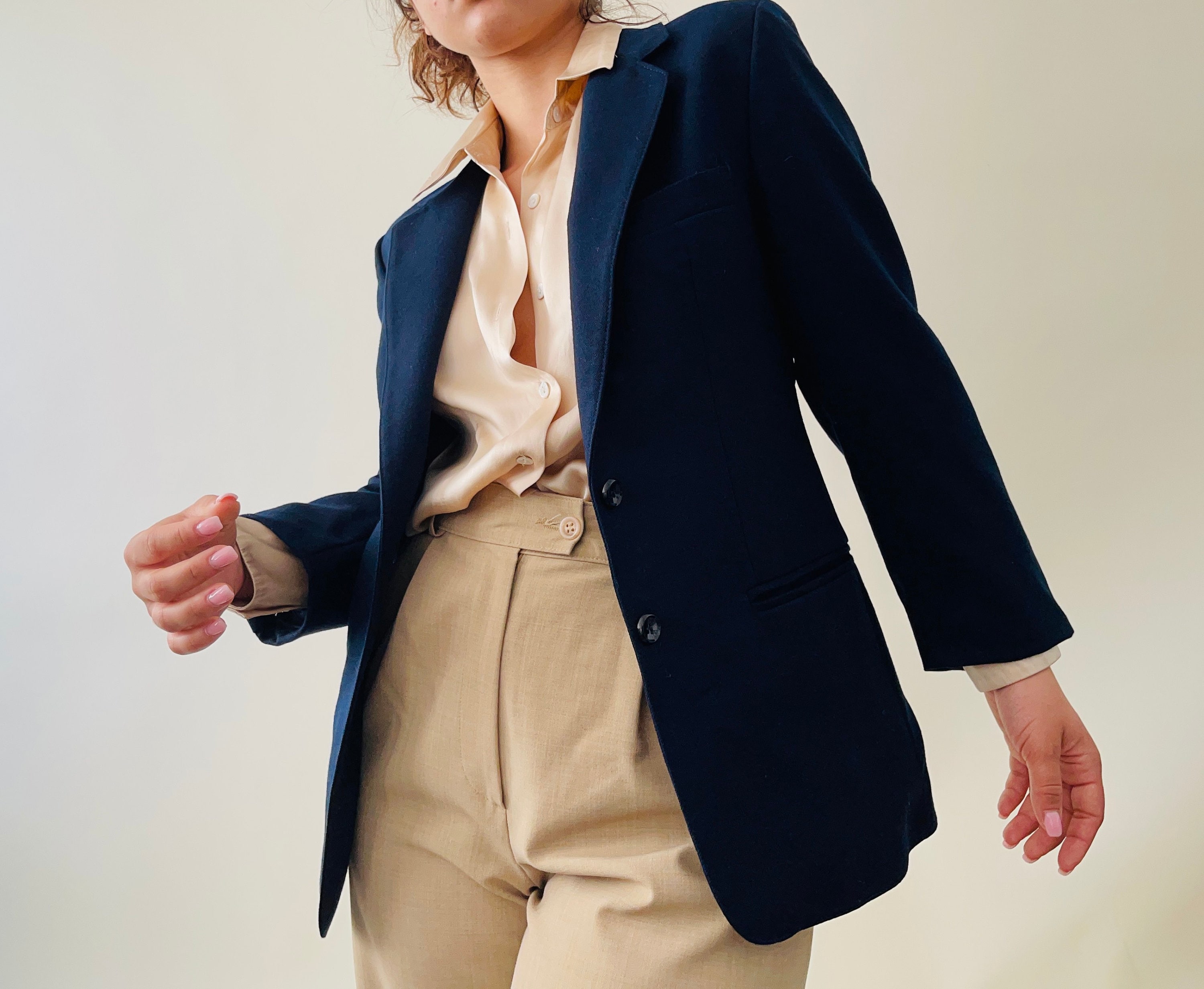Womens Wool Blazer - Etsy