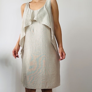 Armani Jeans viscose ruffle dress