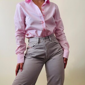 vintage Diesel grey straight high waisted jeans image 4