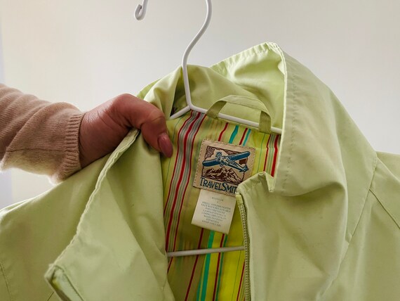 vintage pistachio green spring jacket - image 7