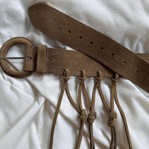 70s Fringe Belt - Etsy display picture 1