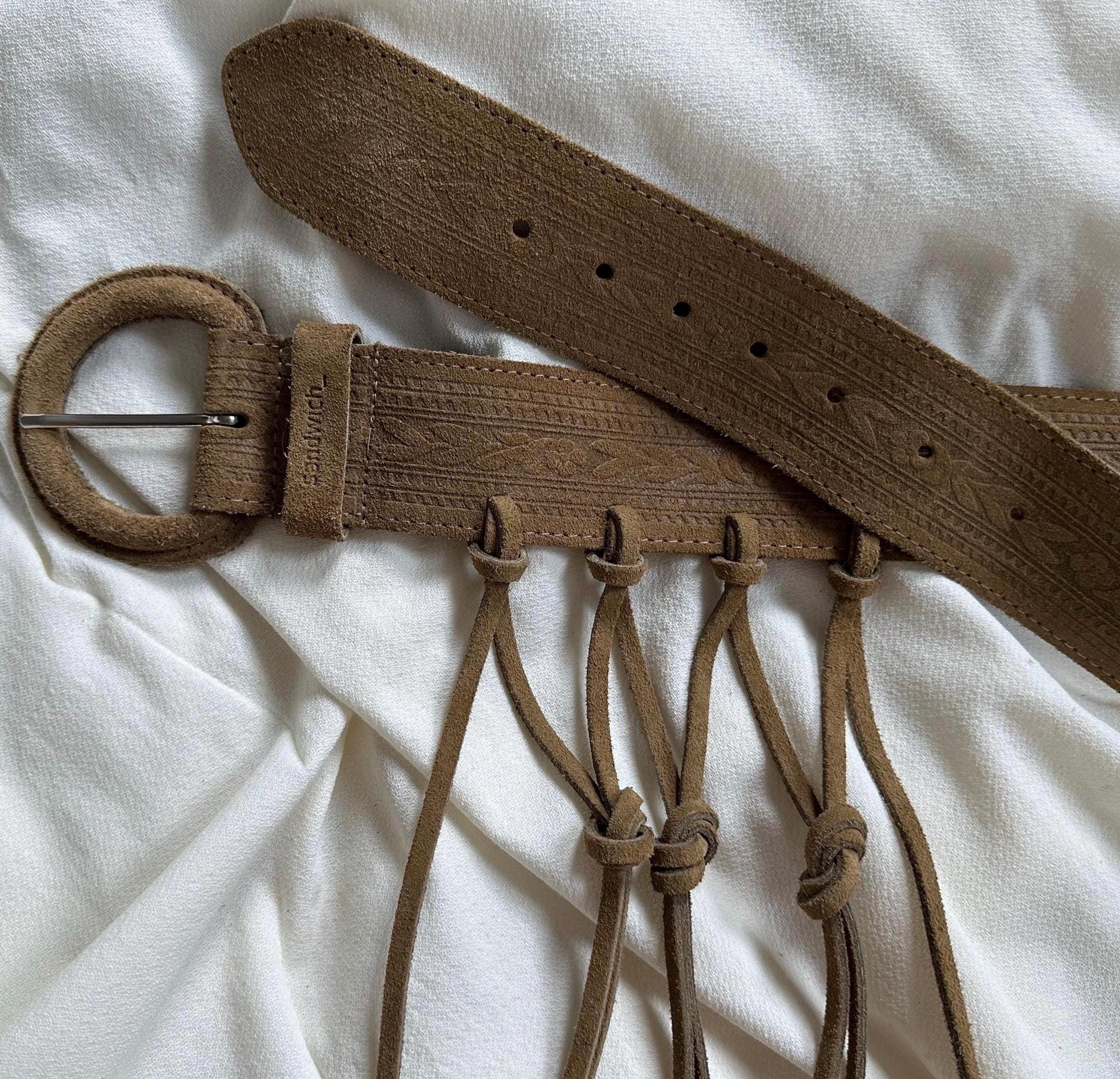 Brown Belt Hippie Fringe - Etsy display picture 1