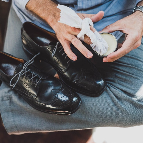 4 Pack Premium Shoe Polish Protects Shines Leather Boots Shoes Wax Paste  Black, 1 - Fry's Food Stores