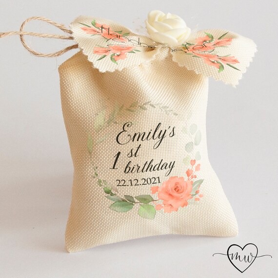 1st birthday giveaways for baby girl