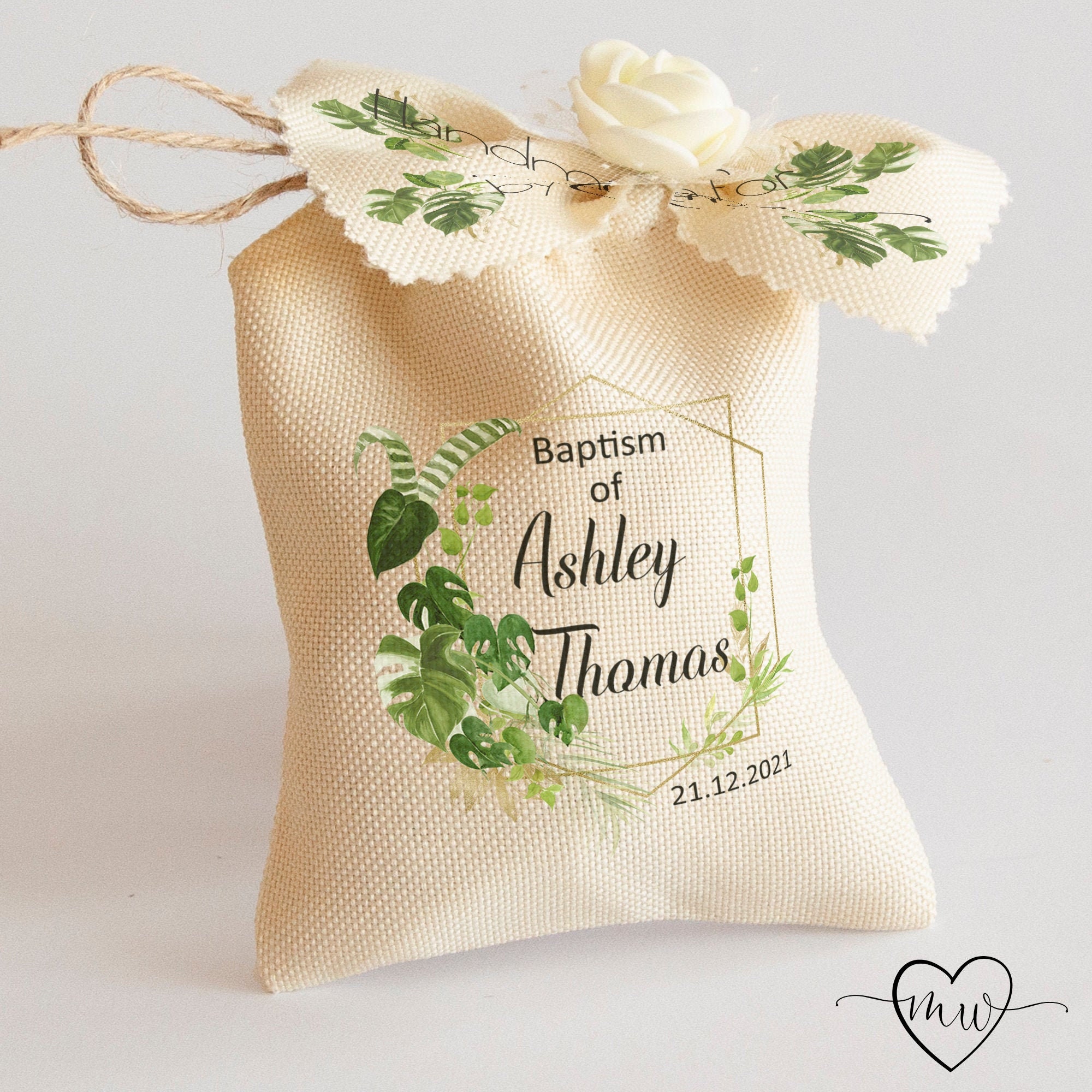 Christening Gift Bag Boy Christening Favor Bags Girl Etsy